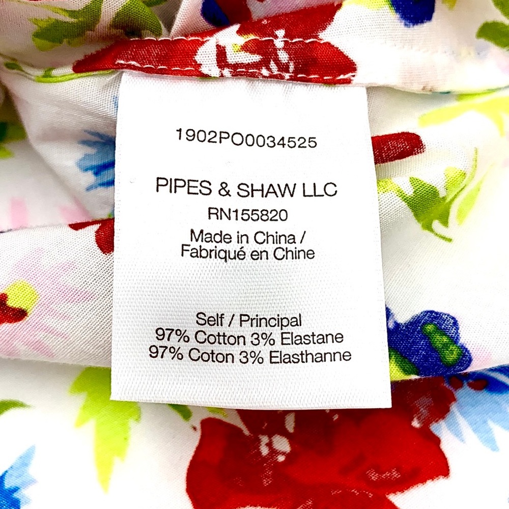 Veronica Beard Vea Tie Front Floral Halter Top Size 14 - Picture 11 of 15